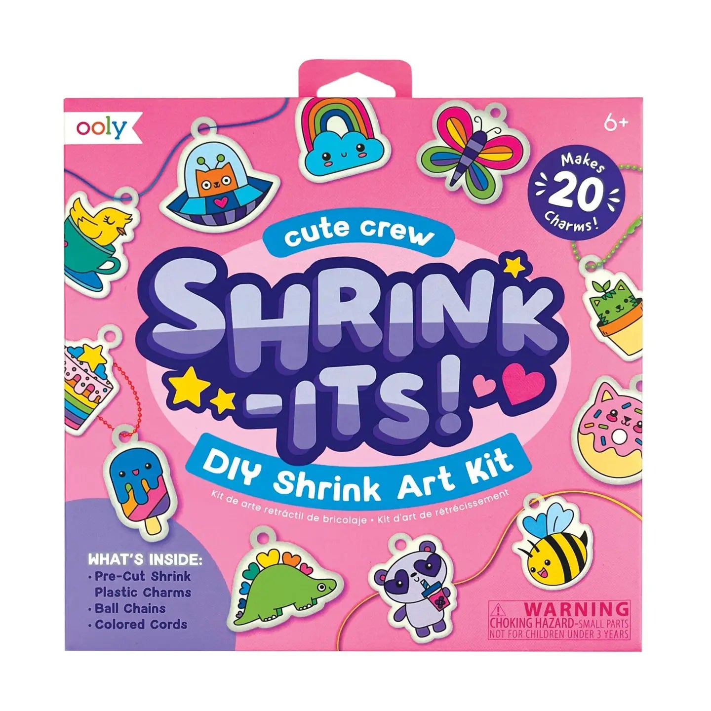 DIY SHRINK ART KIT OOLY - PINK