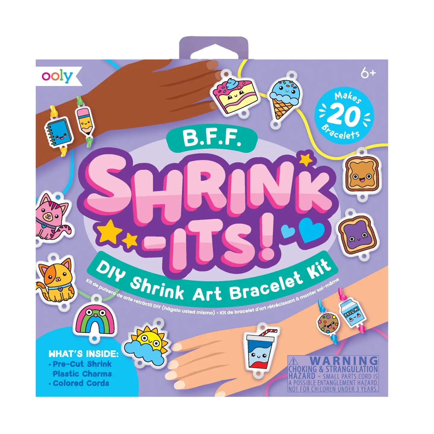 DIY SHRINK ART KIT OOLY - PURPLE
