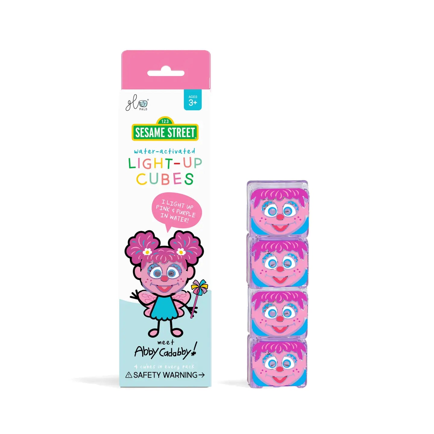 GLO PALS LIGHT-UP CUBES - ABBY CADABBY