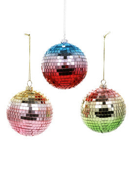 OMBRE DISCO BALL ORNAMENT