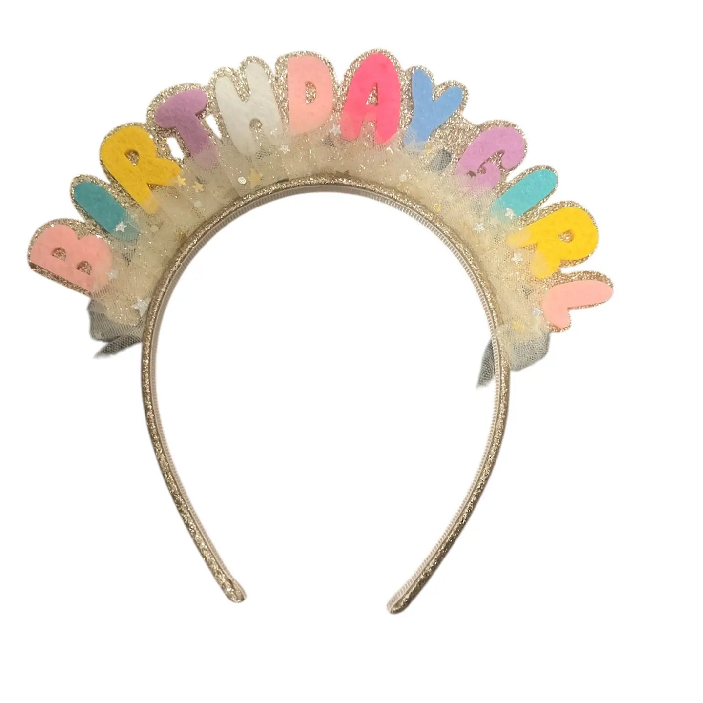 HAPPY BIRTHDAY GIRL HEADBAND