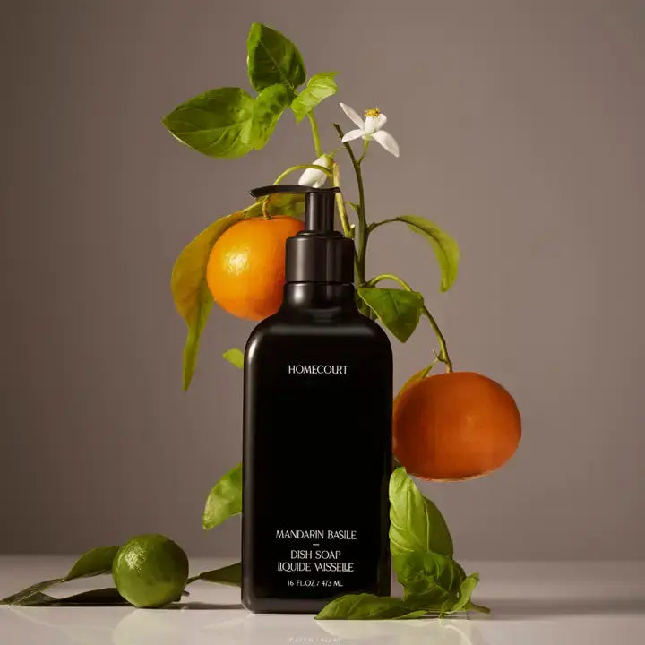 HOMECOURT DISH SOAP - MANDORIN BASIL