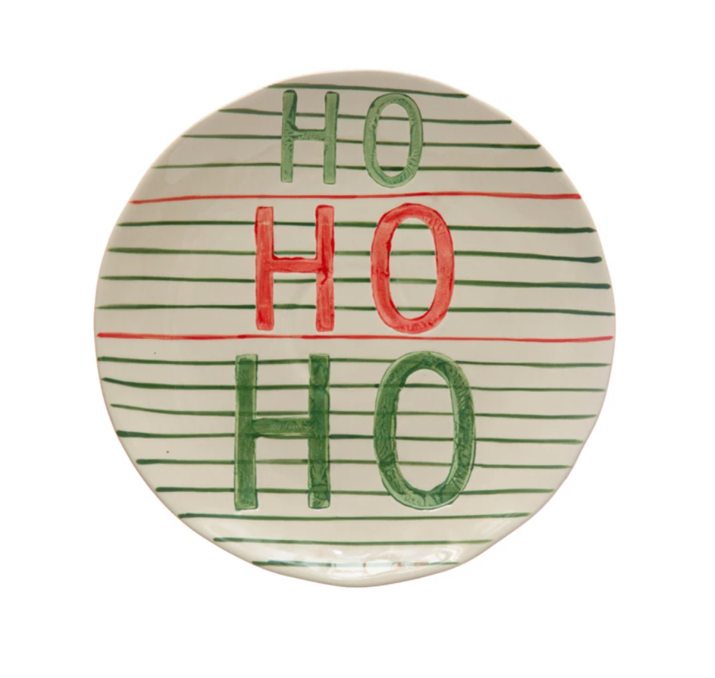 HO HO HO PLATE