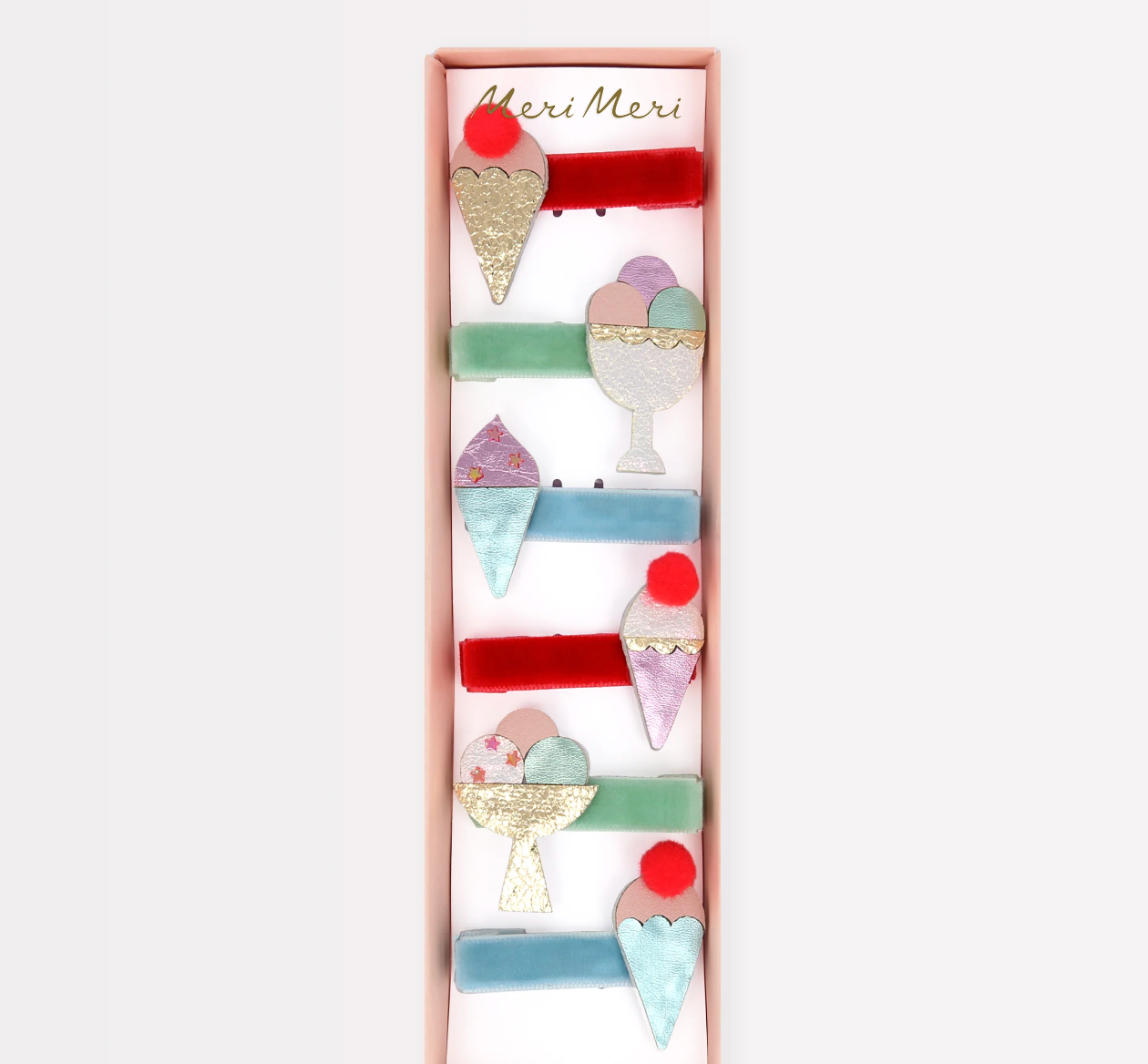 ICE CREAM HAIR CLIPS - MERI MERI