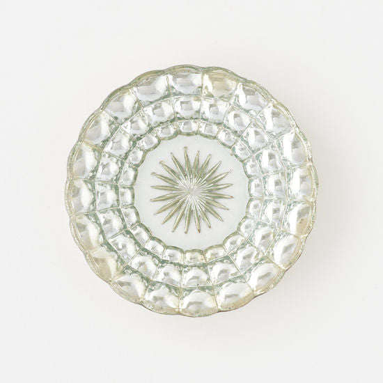 SCALLOPED SILVER PLATE