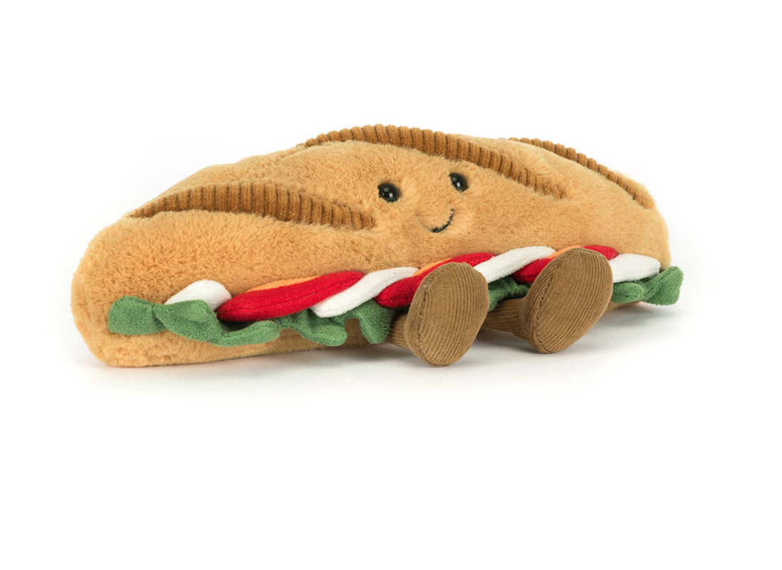 JELLYCAT AMUSEABLES CAPRESE BAGUETTE 