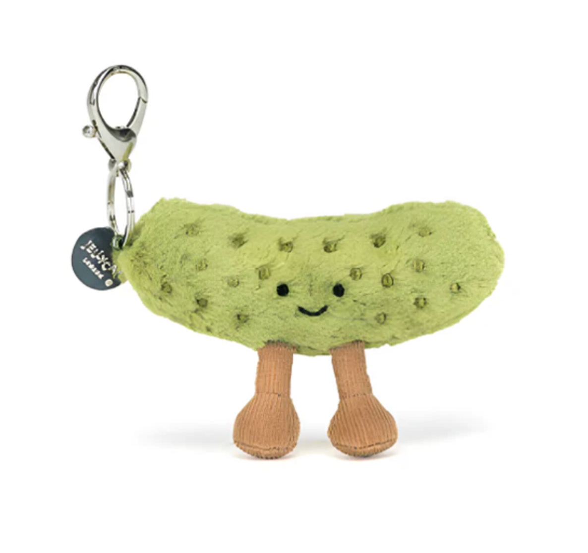 JELLYCAT AMUSEABLES PICKLE BAG CHARM