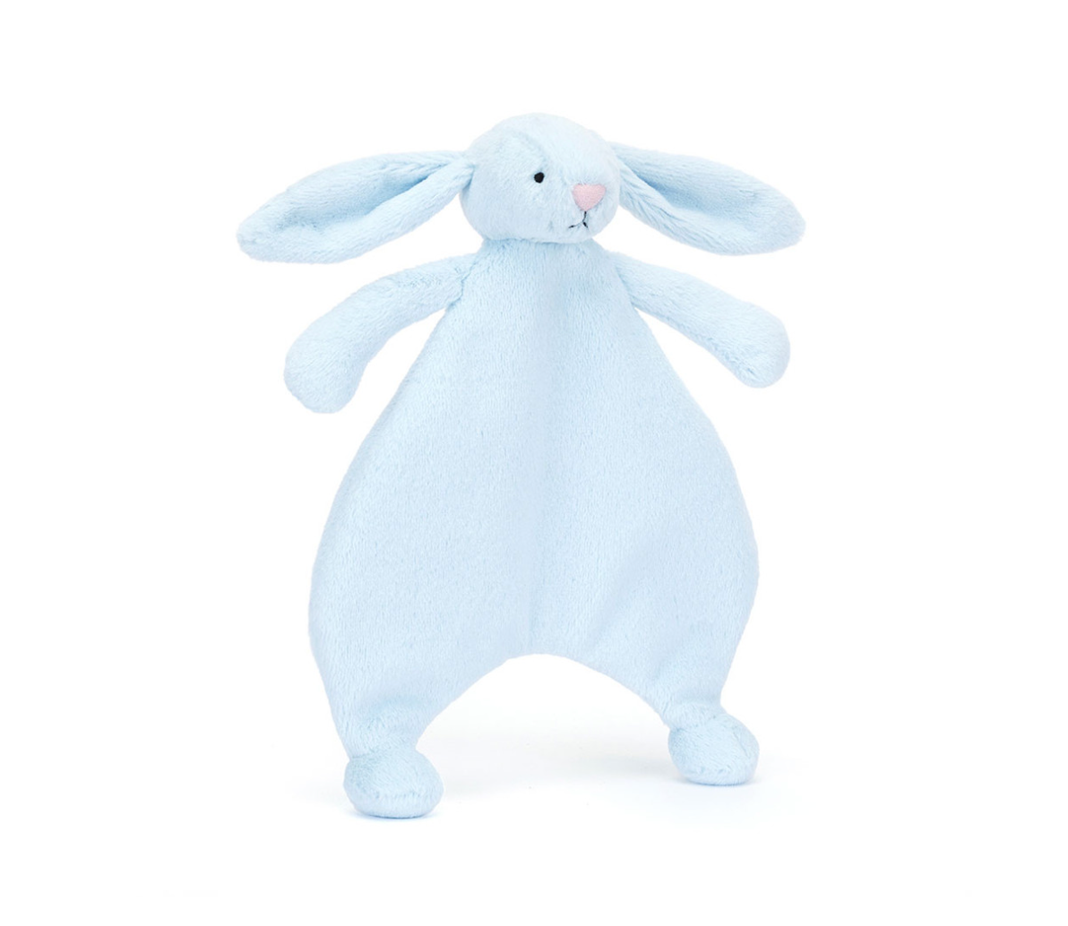 JELLYCAT BASHFUL BLUE BUNNY COMFORTER 