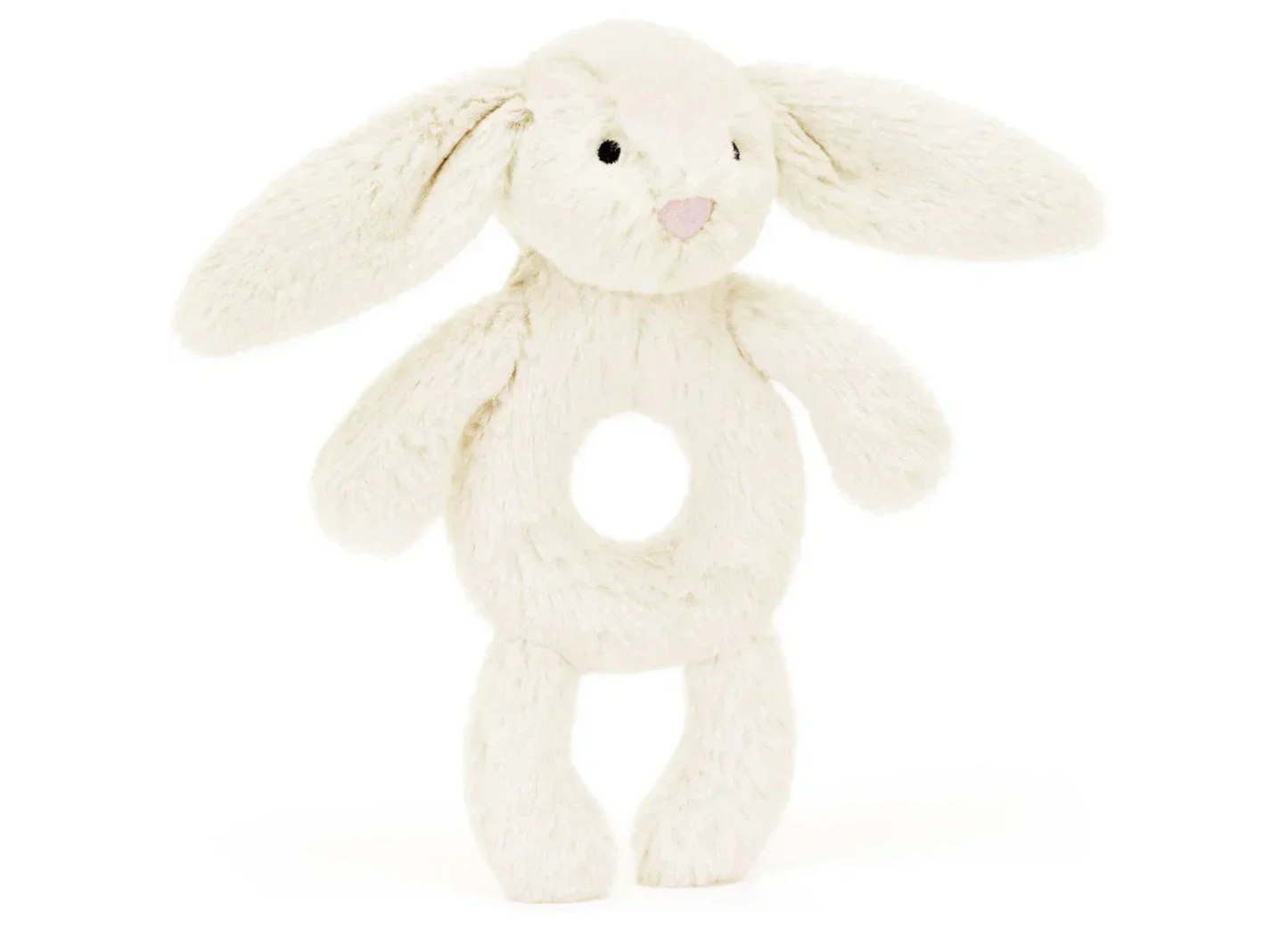 JELLYCAT BASHFUL CREAM RING RATTLE 