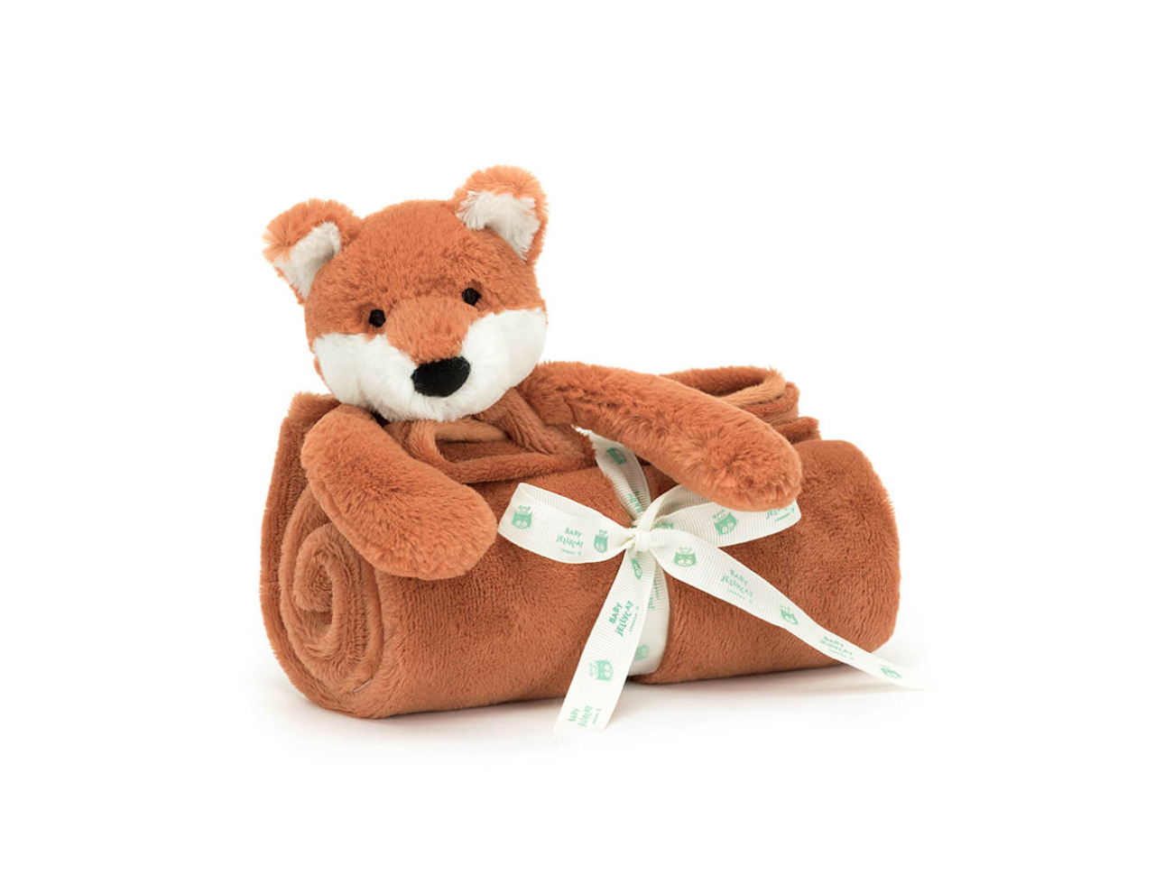 JELLYCAT BASHFUL FOX CUB BLANKIE 