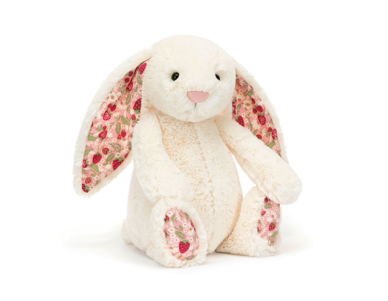 JELLYCAT BLOSSOM CREAM BUNNY 'BERRY' ORIGINAL 