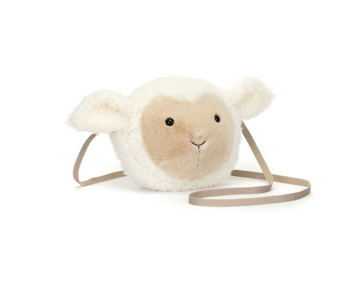 JELLYCAT LITTLE LAMB BAG 
