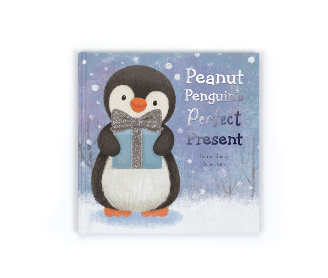 JELLYCAT PEANUT PENGUIN'S PERFECT PRESENT BOOK