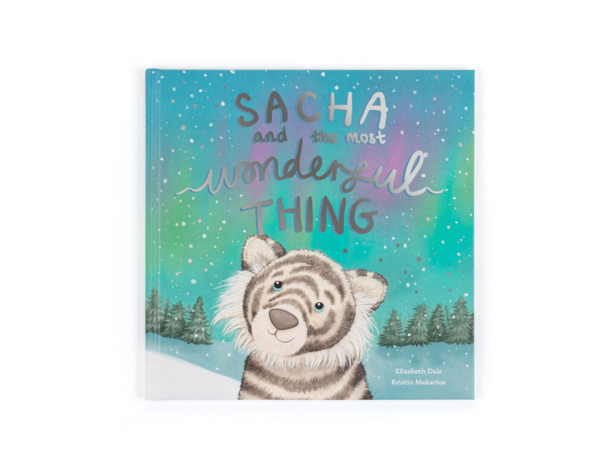 JELLYCAT SACHA AND THE MOST WONDERFUL THING BOOK