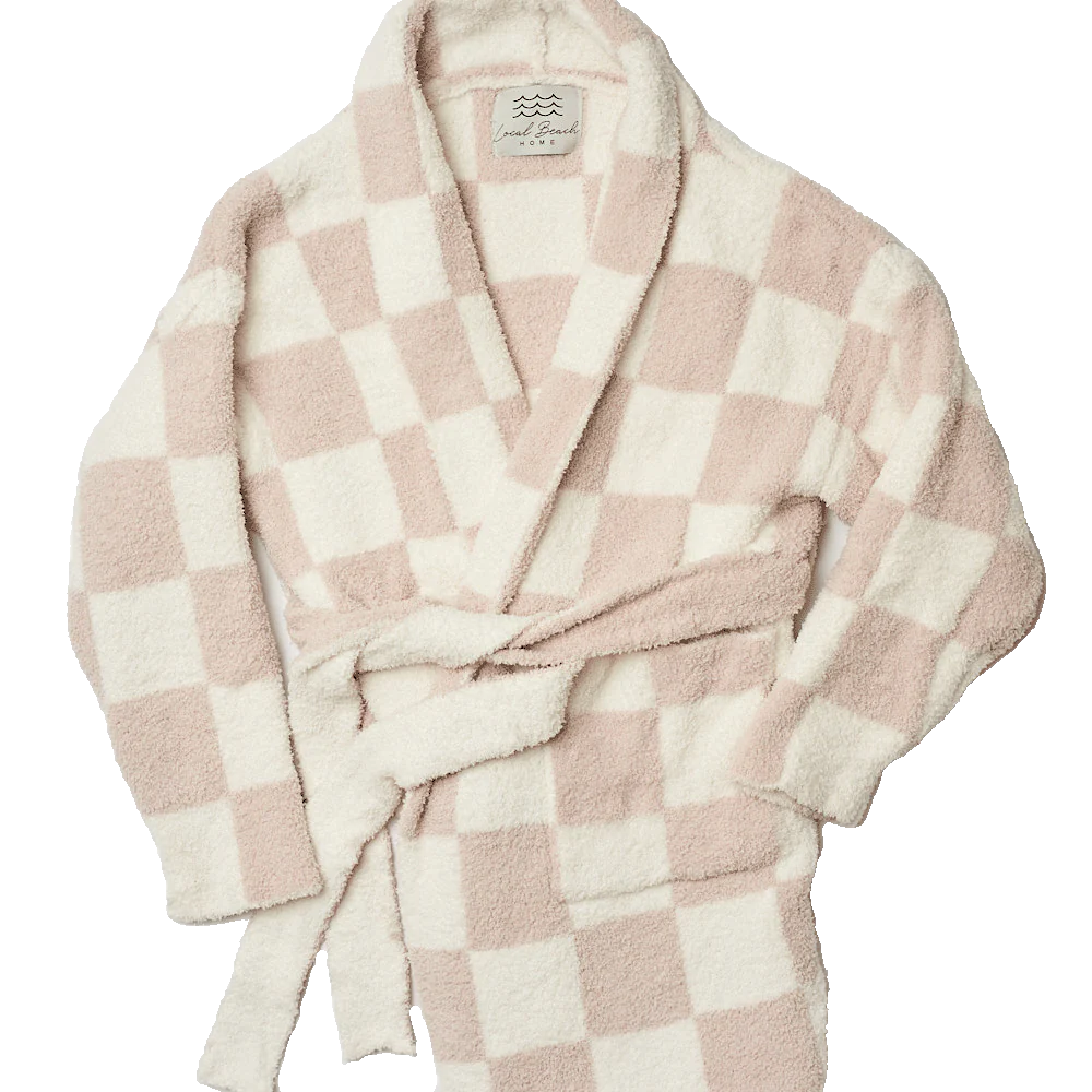 LUXE ROBE - CHECKER