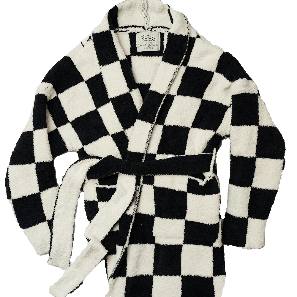 LUXE ROBE - CHECKER