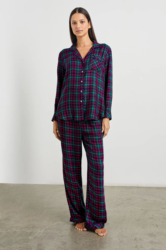 RAILS LUNA PAJAMA SET - EVERGREEN