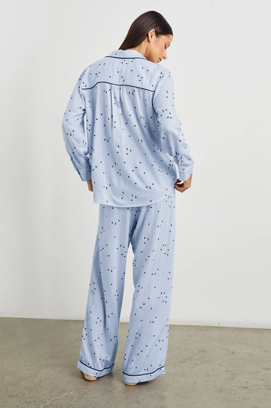 LUNA PAJAMA SET - FLOCKED COSMIC