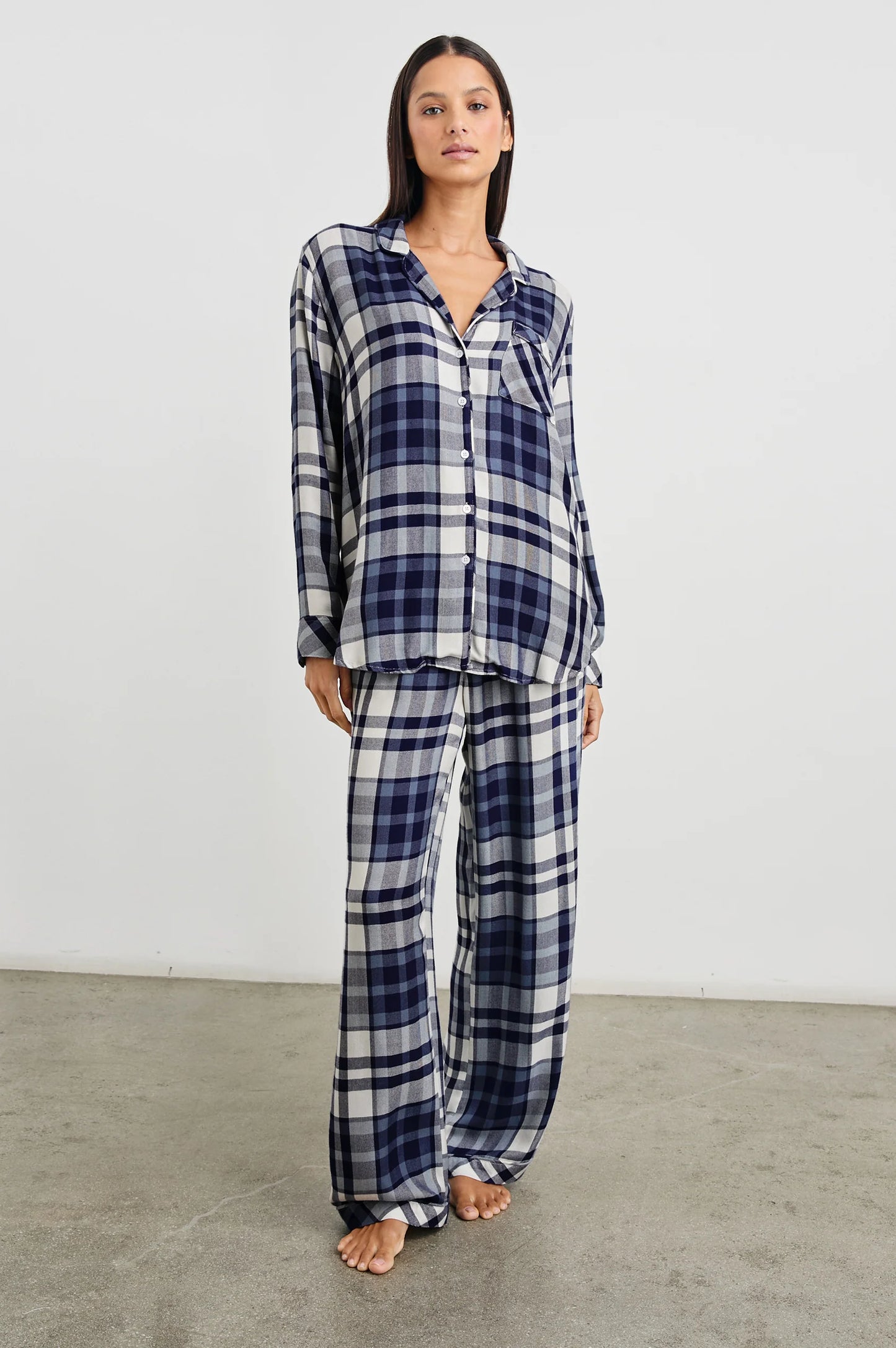 LUNA PAJAMA SET - LAKE BLUE CLOUD