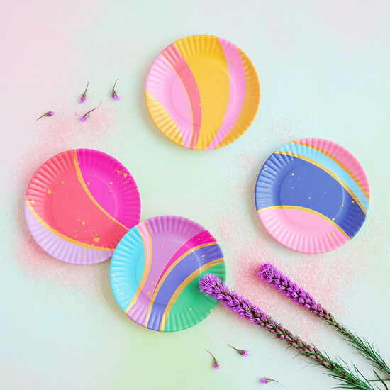 MELAMINE BRIGHT COLOR SMALL PLATE