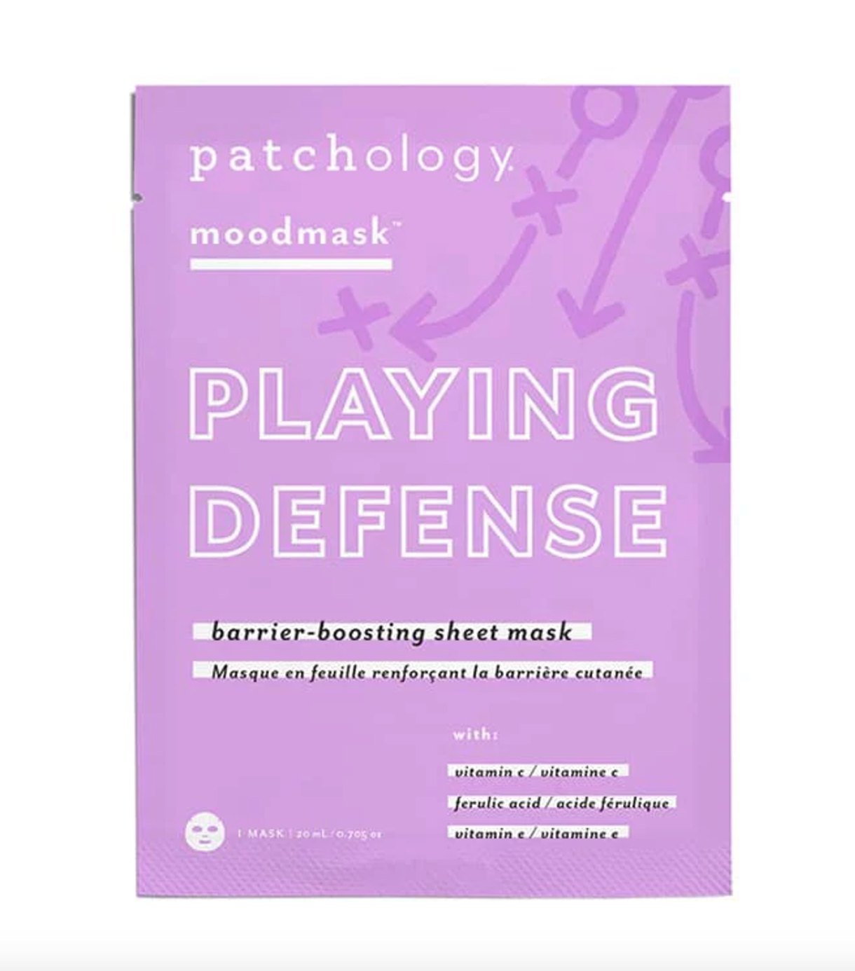 MOODMASK - PLAYING DEFENSE SHEET MASK