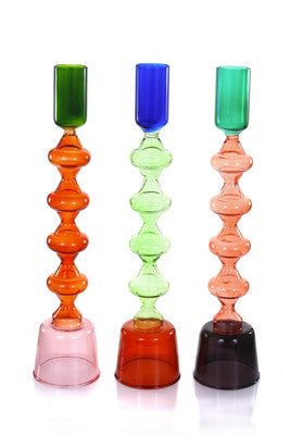 TRI COLOR CANDLESTICK - LARGE