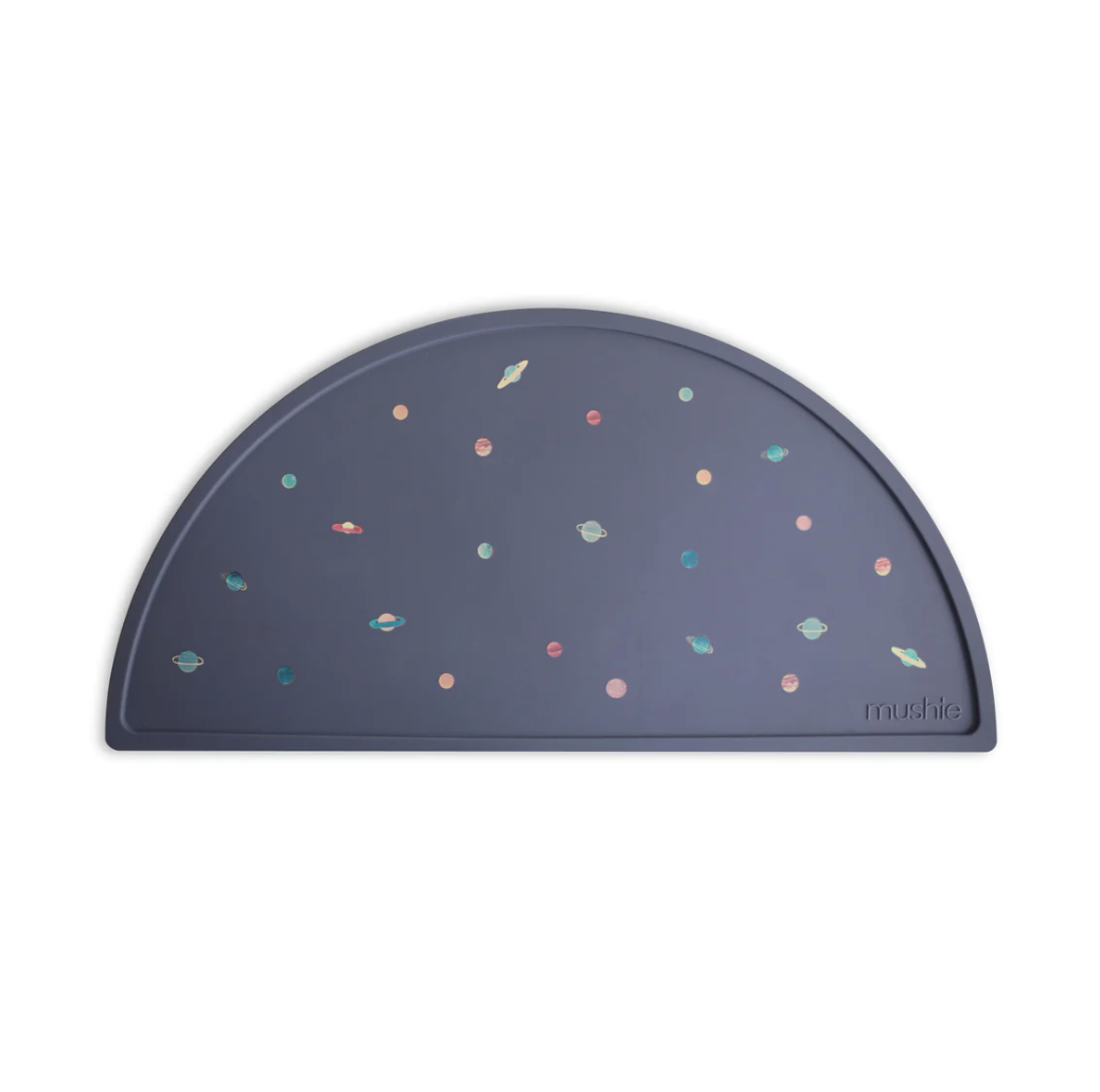 MUSHIE SILICONE PLACE MAT - PLANETS