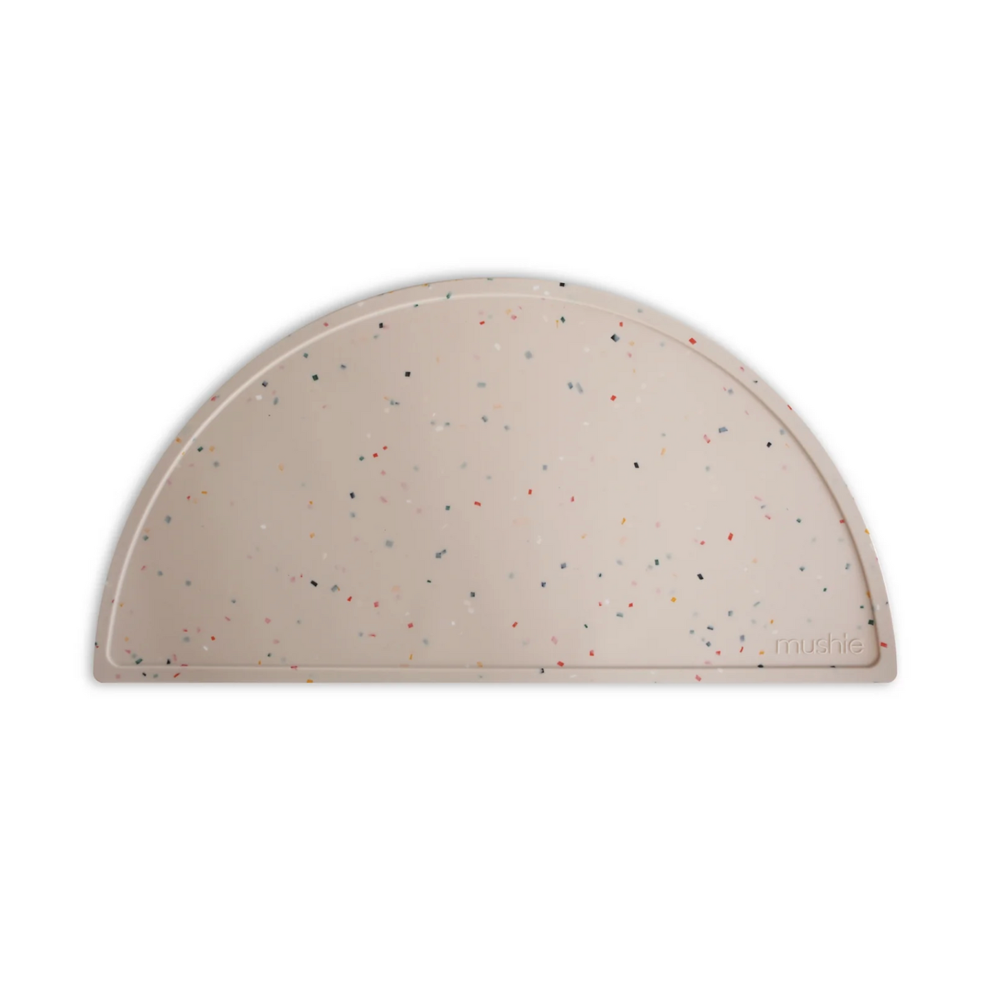 MUSHIE SILICONE PLACE MAT - VANILLA CONFETTI
