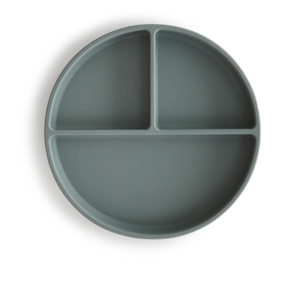 MUSHIE SILICONE SUCTION PLATE - DRIED THYME