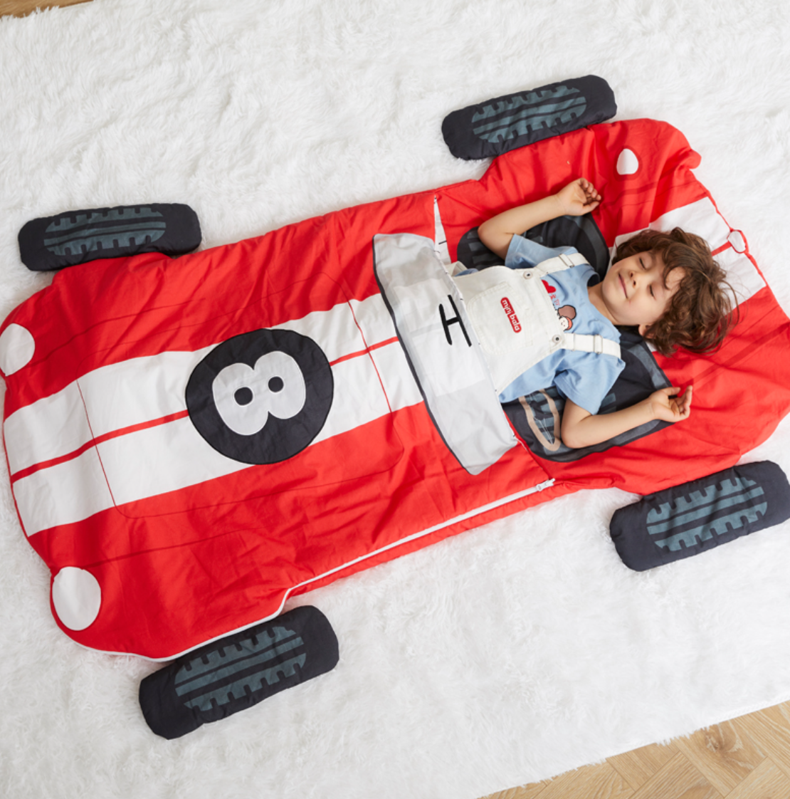 RACE CAR SLEEPING BAG