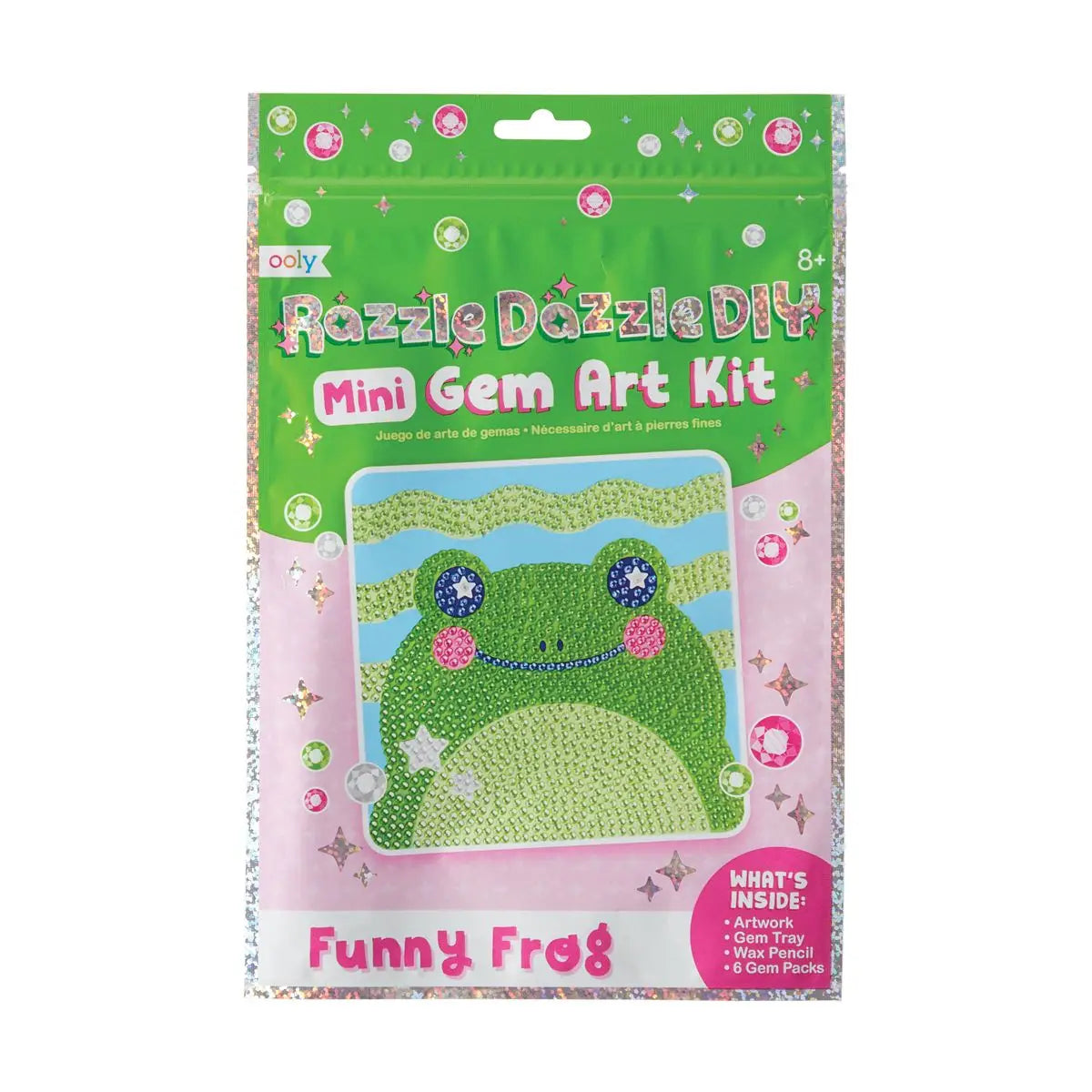 RAZZLE_DAZZLE_DIY_MINI_GEM_ART_KIT_OOLY FUNNY FROG