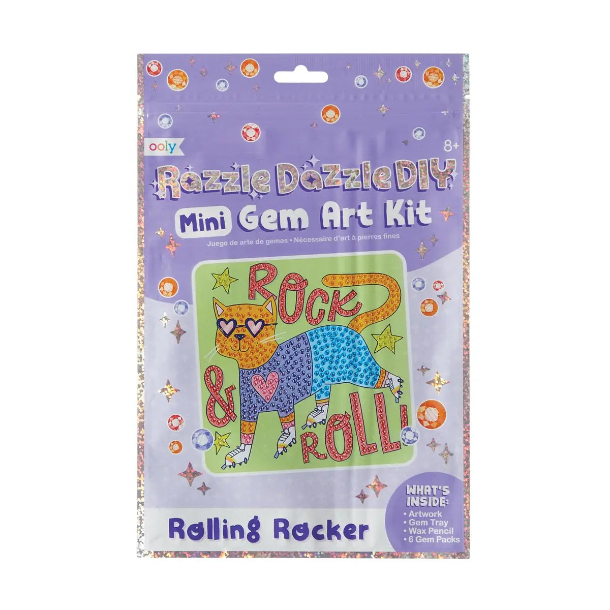 RAZZLE_DAZZLE_DIY_MINI_GEM_ART_KIT_OOLY ROLLING ROCKER