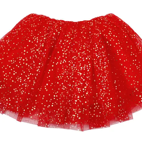 RED GOLD STAR TUTU
