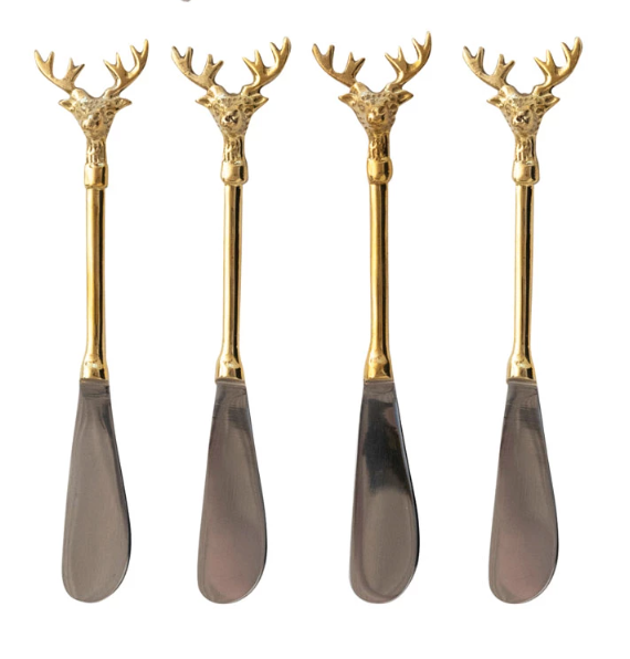 REINDEER CANAPE KNIFE - SINGLE