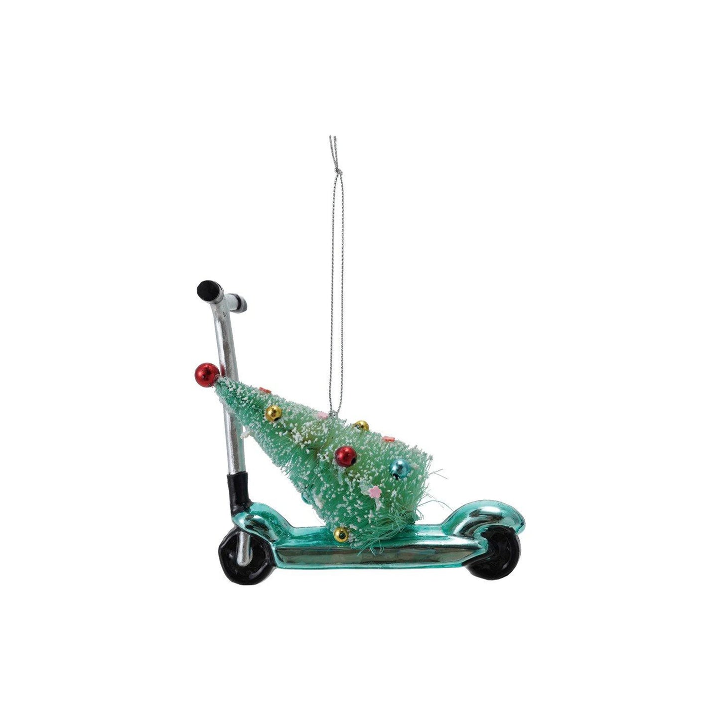SCOOTER W/TREE ORNAMENT