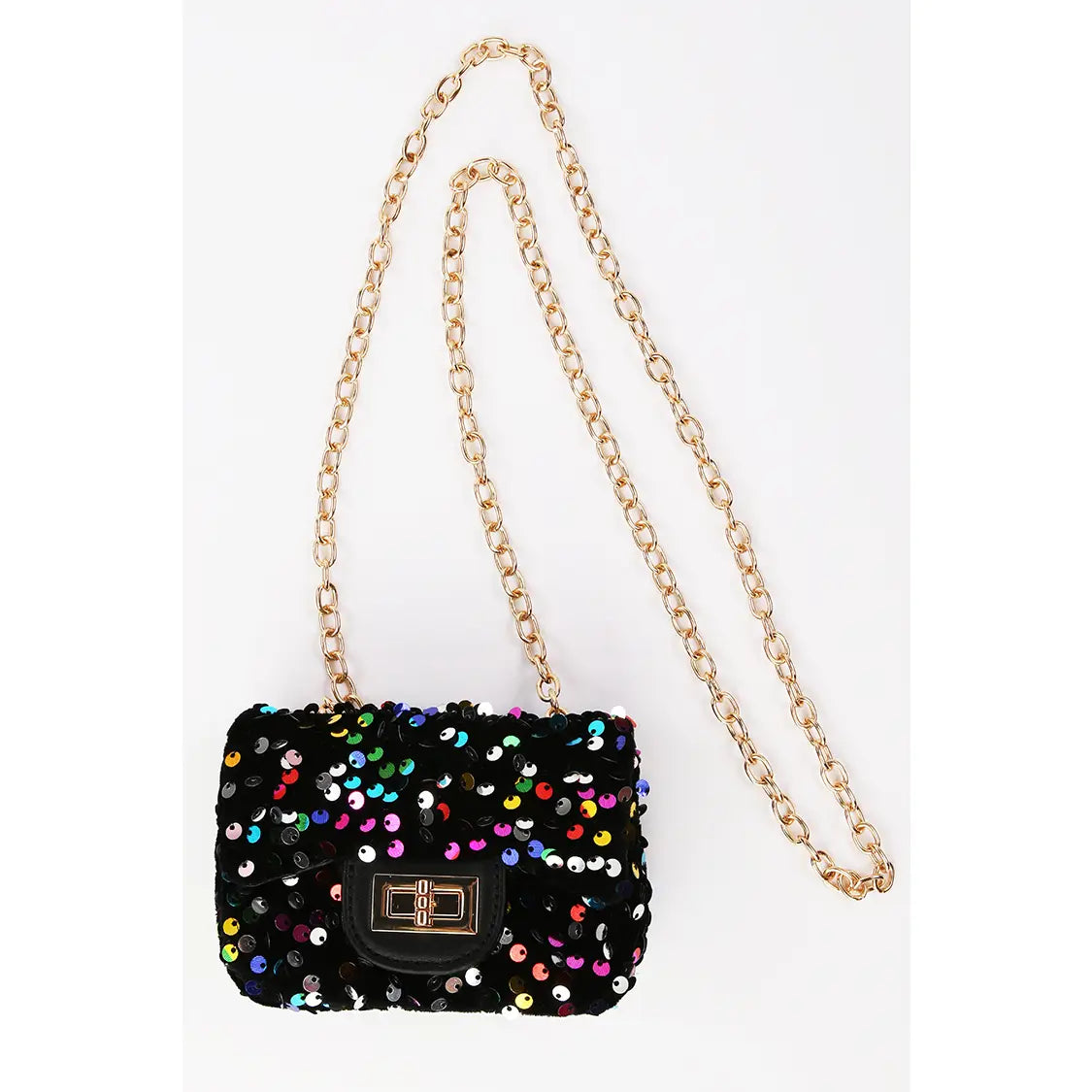 SEQUIN DRESS UP PURSE - MULTI