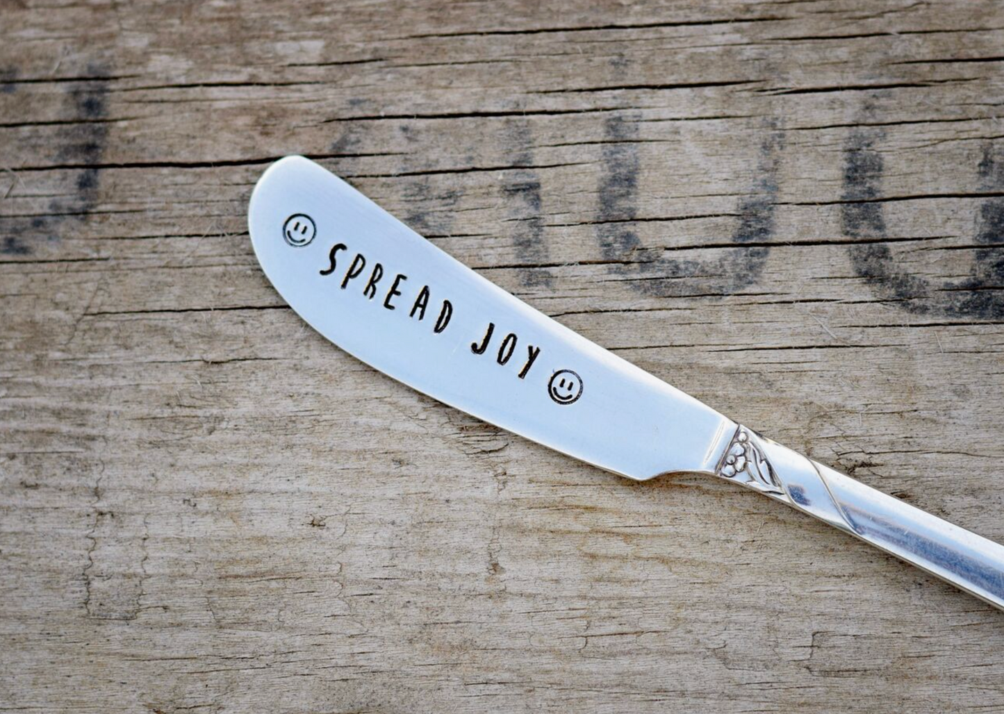 SPREAD JOY BUTTER KNIFE