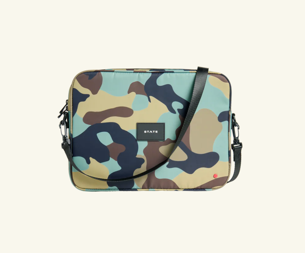 STATE ALLEN LAPTOP CASE - CAMO 24