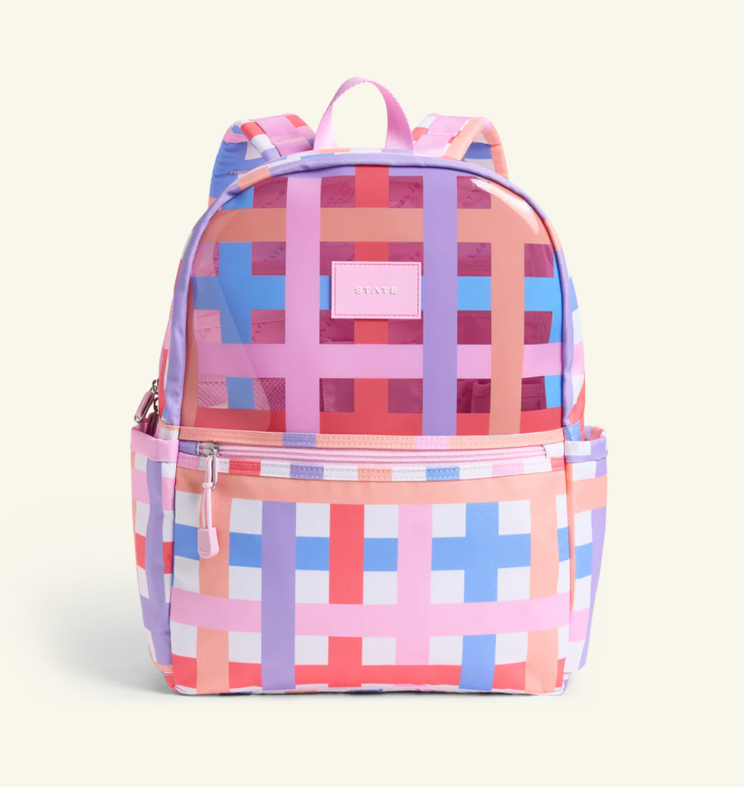 STATE KANE BACKPACK - MULTI PLAID