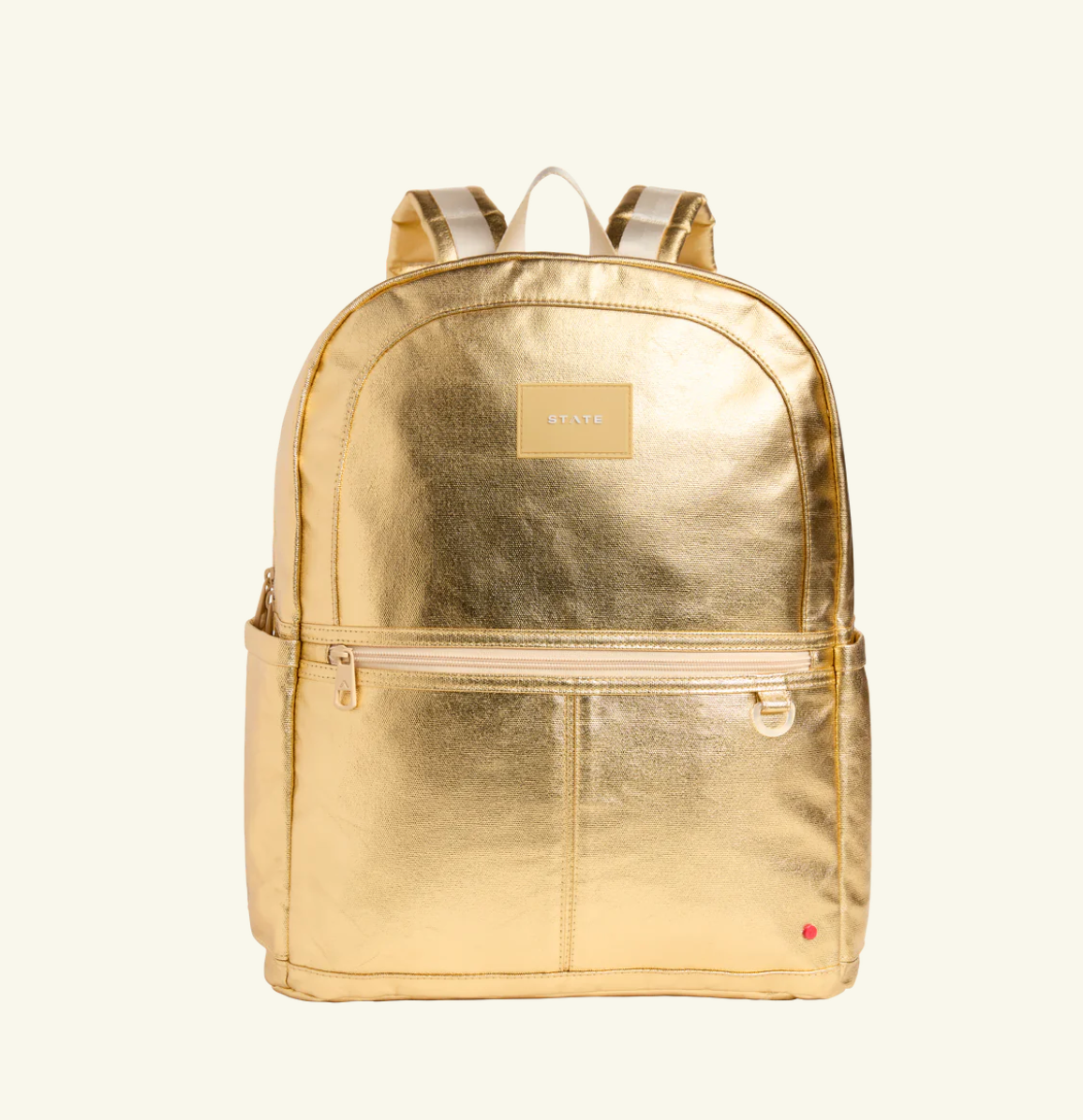 STATE KANE DOUBLE POCKET LARGE BACKPACK - GOLD
