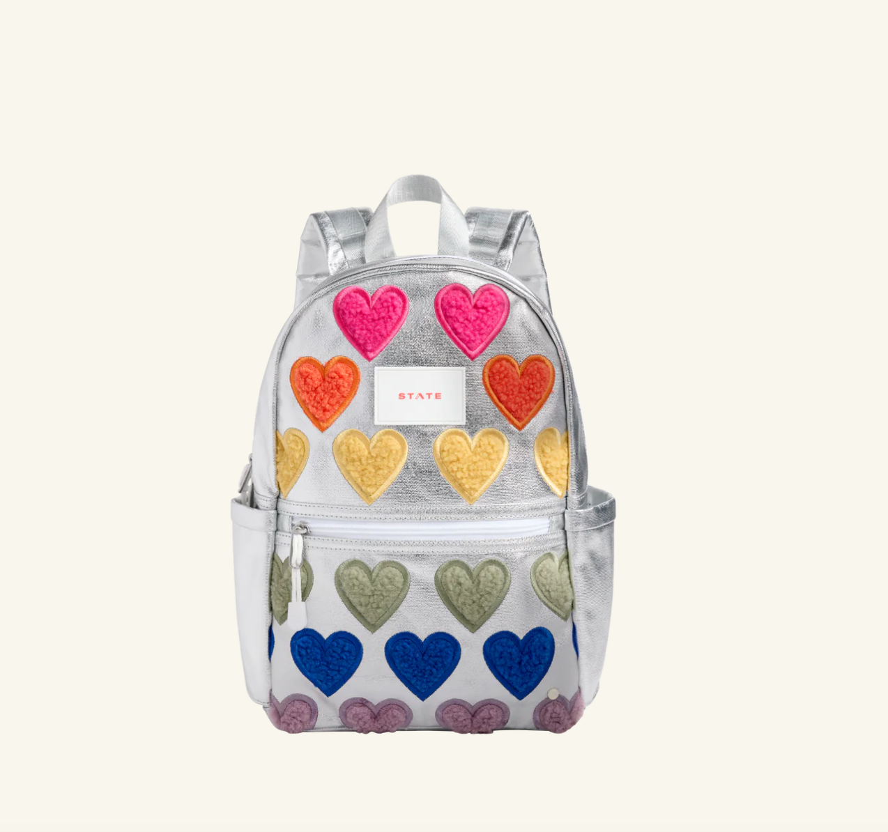 STATE KANE MINI BACKPACK - FUZZY HEARTS