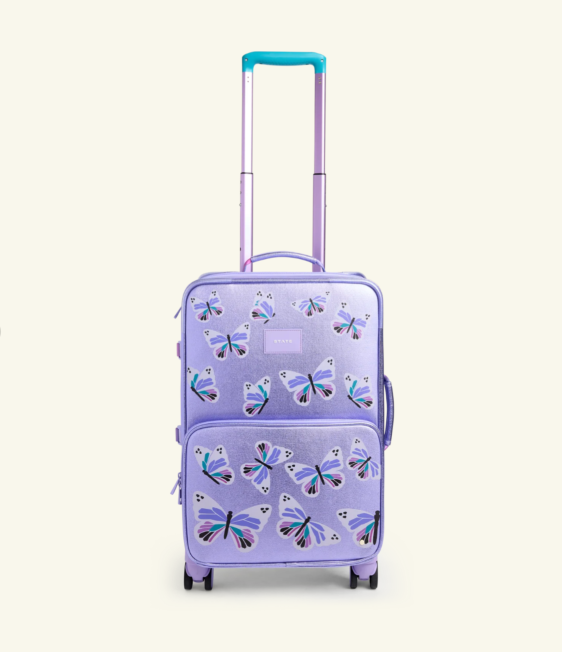 STATE LOGAN SUITCASE - BUTTERFLIES