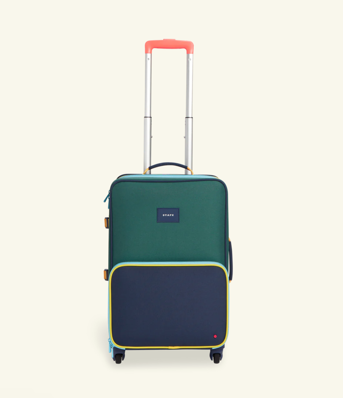 STATE LOGAN SUITCASE - GREEN/NAVY
