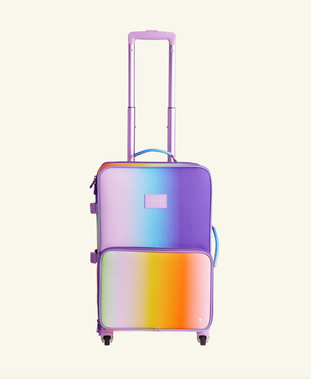STATE LOGAN SUITCASE - RAINBOW GRADIENT
