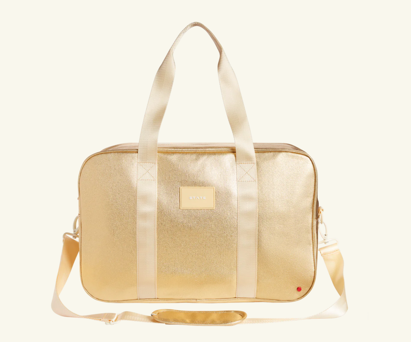 STATE ROCKAWAY DUFFLE - GOLD