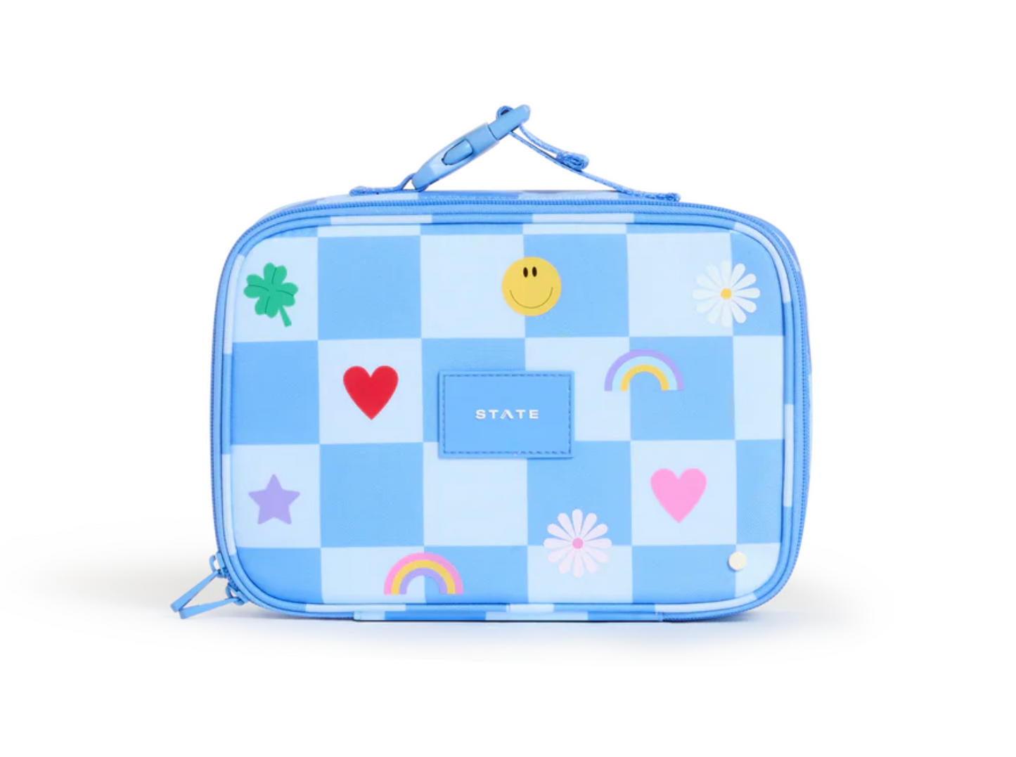 STATE RODGERS LUNCH BOX - CHARMS BLUE CHECK