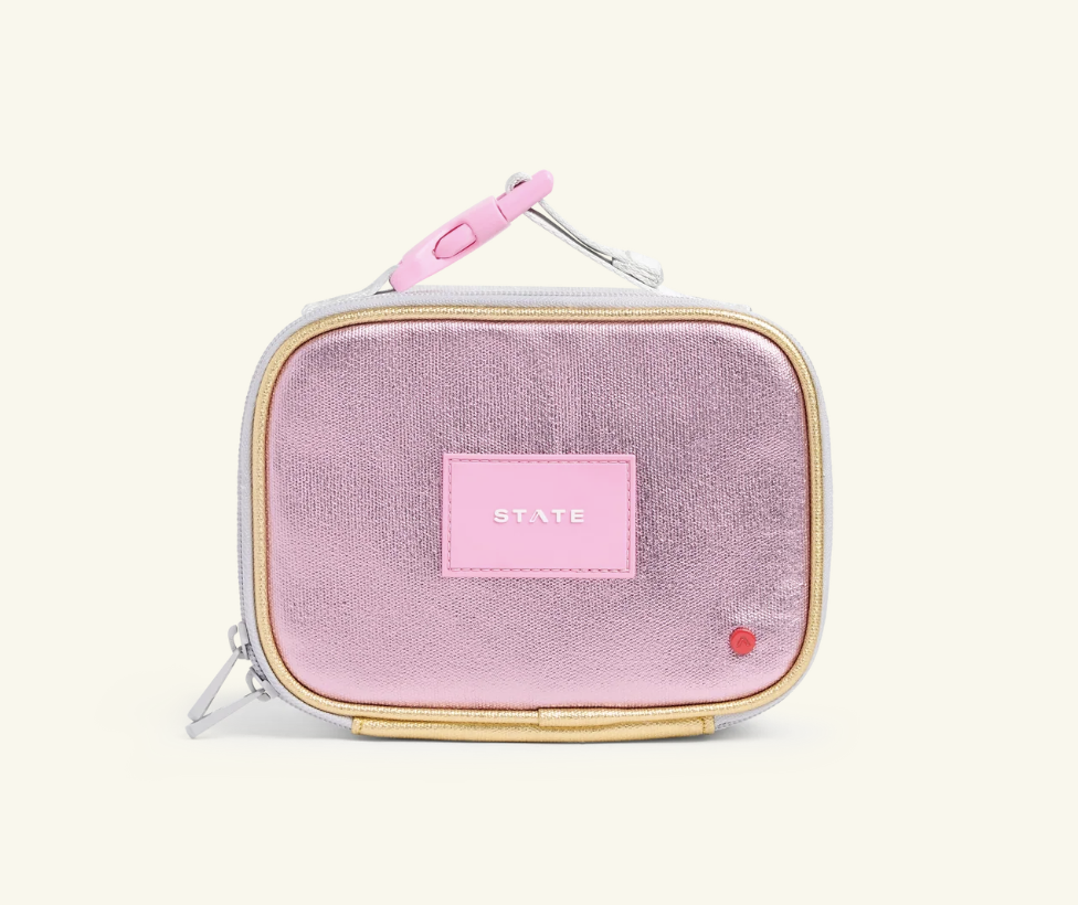 STATE RODGERS MINI SNACK PACK - PINK/SILVER
