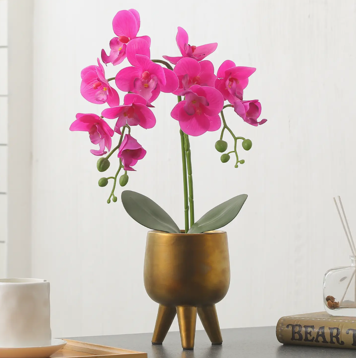 Load image into Gallery viewer, FAUX ORCHID FLOWER
