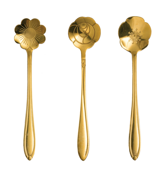 Load image into Gallery viewer, STAINLESS STEEL FLOWER SPOON - SINGLE
