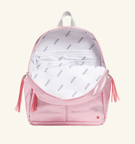 Load image into Gallery viewer, KANE KIDS TRAVEL - PINK/SILVER
